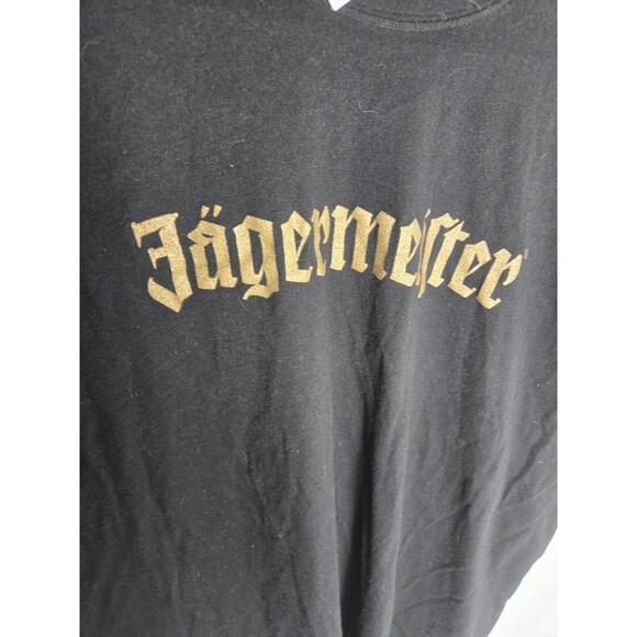 Jägermeister Shirt Adult 2xl Black Mens Threadfast Apparel - Picture 2 of 4